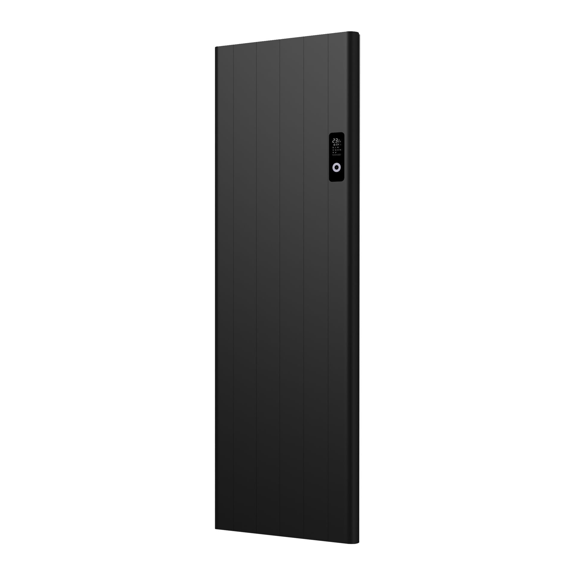 Radiateur Electrique Vertical BELRAD Blanc Brillant 2000W- 1600x544 - Akdeniz Deco