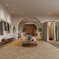Lamett Ravello Chevron Invisible (90 × 510 × 15 mm)