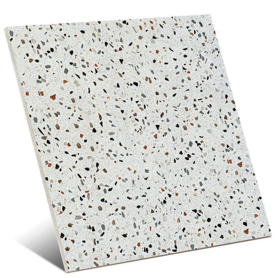 60x60 Terrazzo Grigio Matt (Mur/Sol)