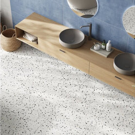 60x60 Terrazzo Blu Matt (Mur/Sol)